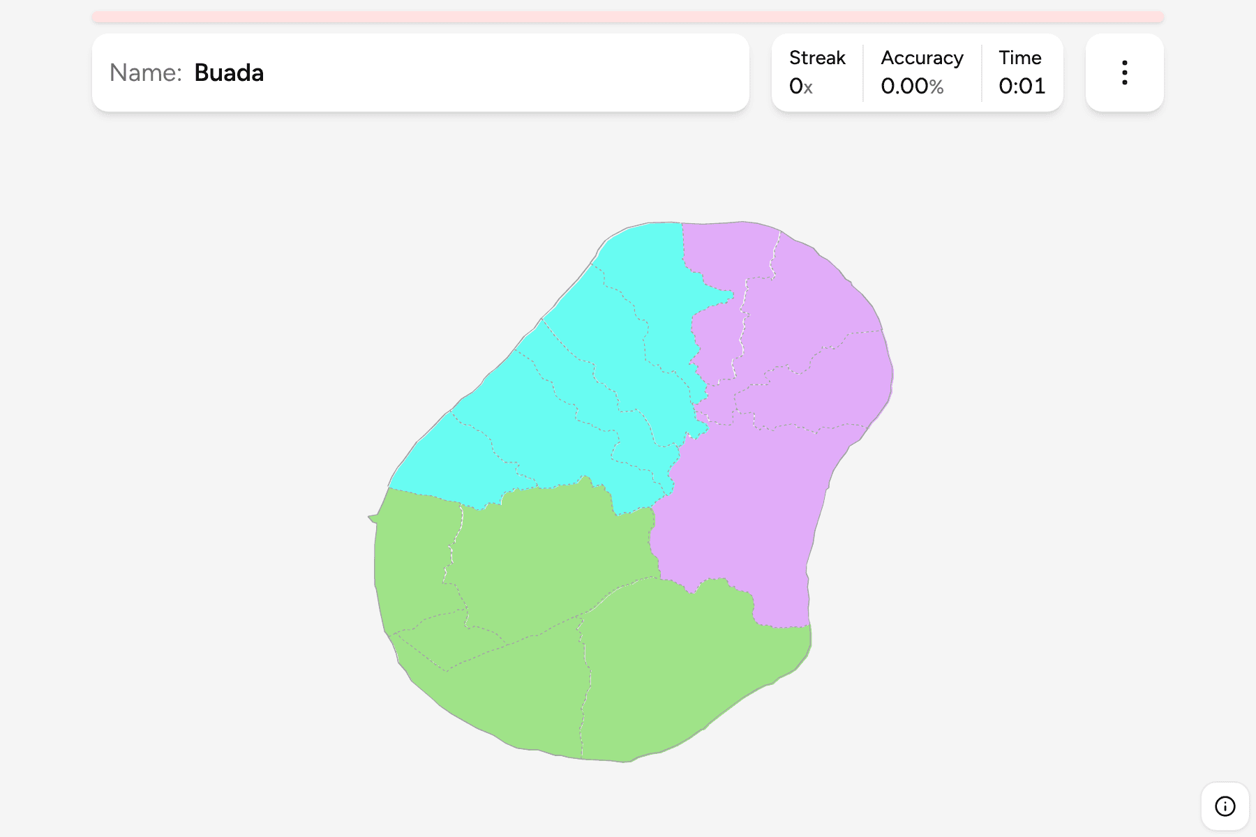 Screenshot of Nauru Districts