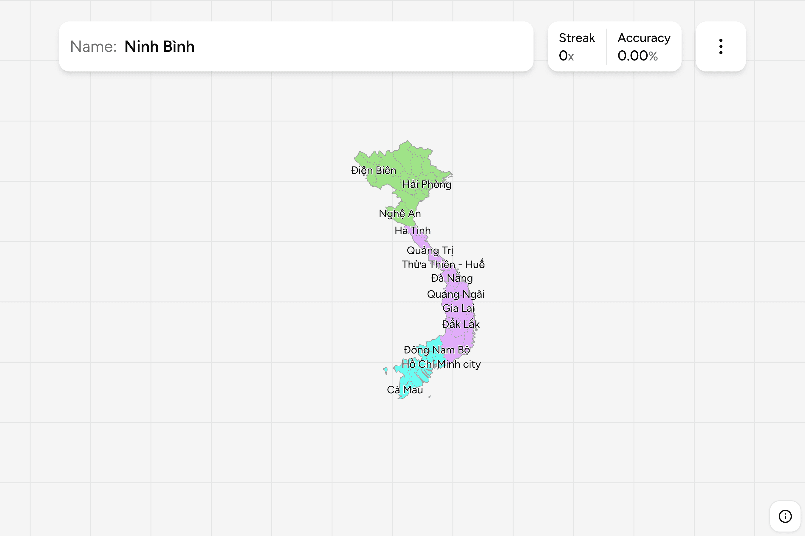 Screenshot of Vietnam Provinces