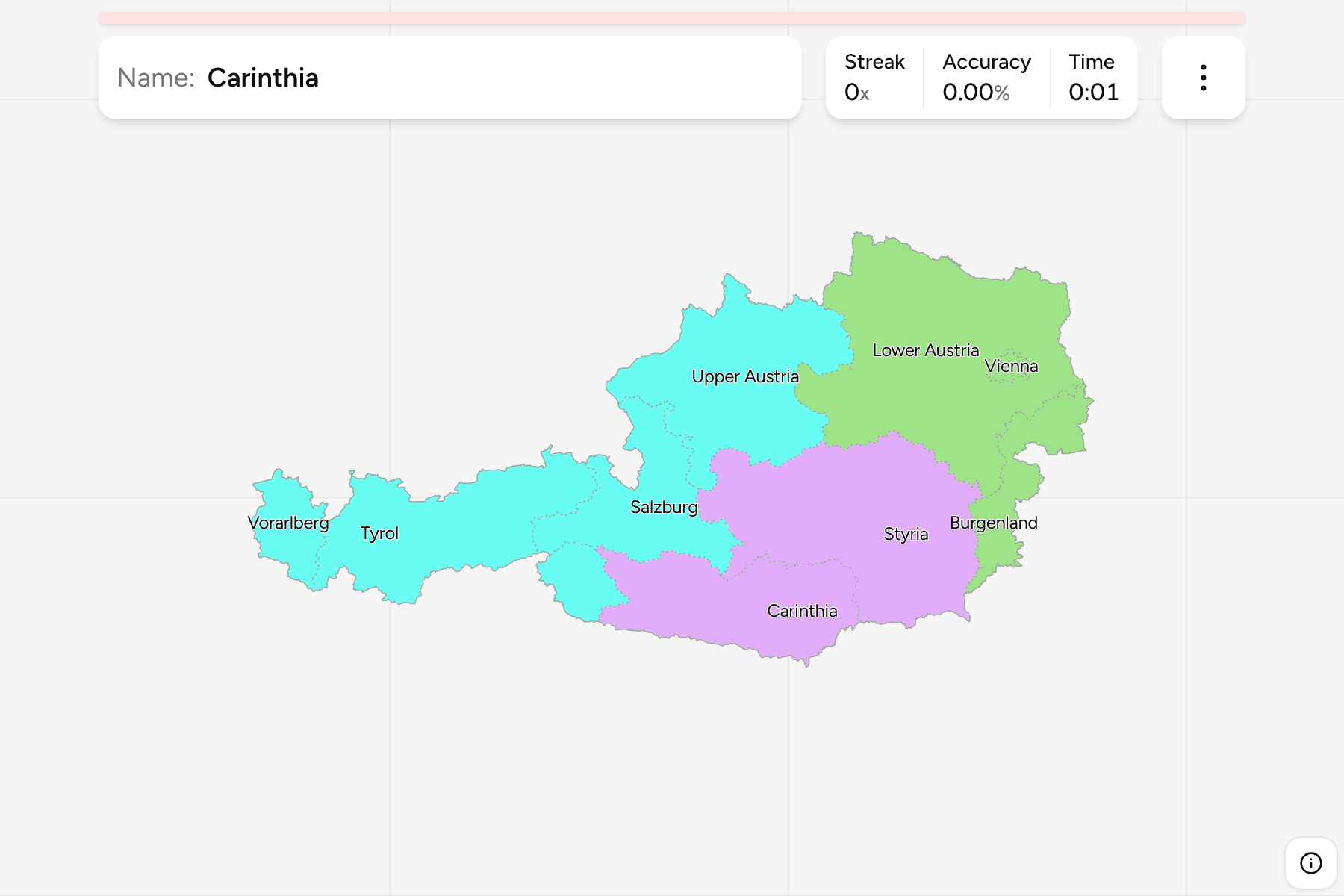 Screenshot of Austria States