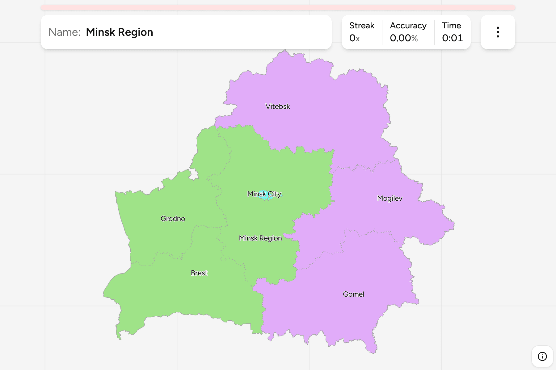 Screenshot of Belarus Regions