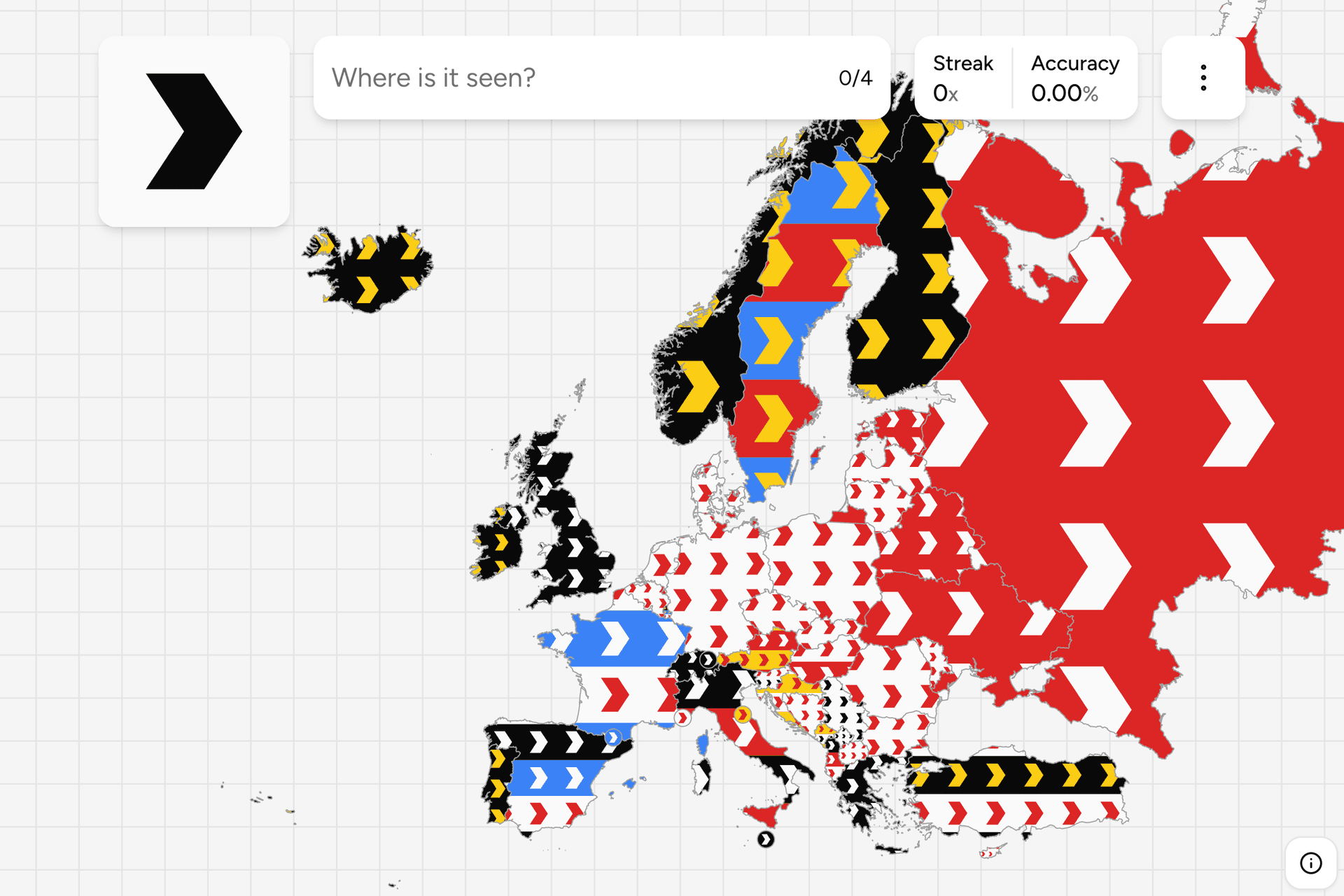 Screenshot of European Chevrons